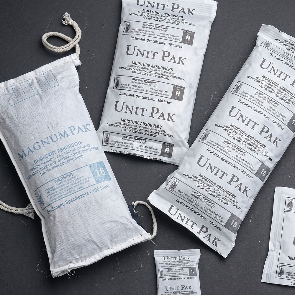 Desiccant bags