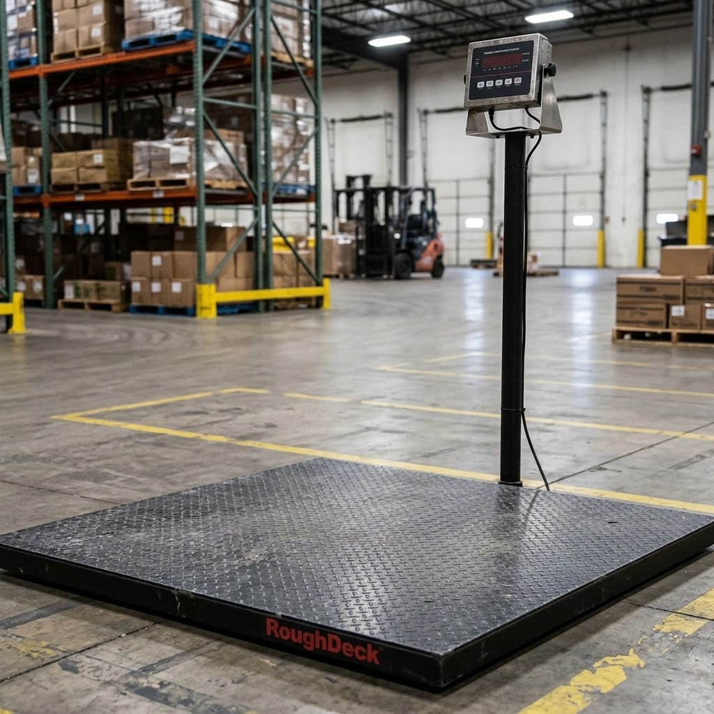 Industrial floor scale